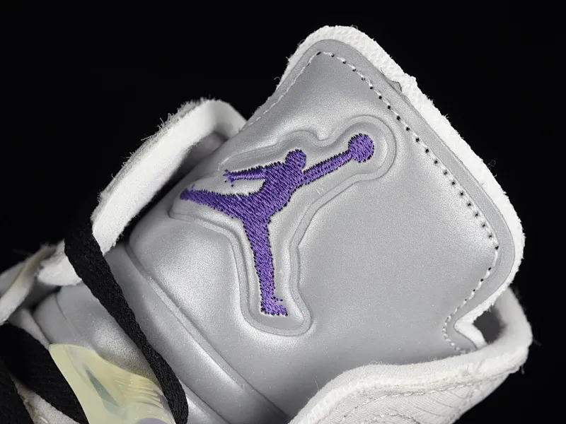 All categories Air Jordan Jordan series basketball shoes Air Jordan 5 OF x Air Jordan 5 Retro SP AJ5 Joe 5 joint model Grape Gray CT8480-105
